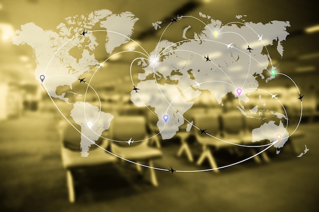 Mapa obszarów działania